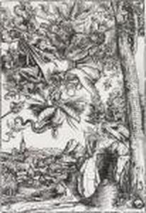 The Temptation Of St.anthony by Lucas The Elder Cranach