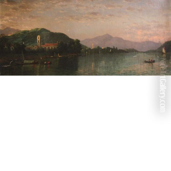 View Of An Italian Lake - view 1