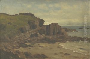 York, Maine 1876 by Christopher P. Cranch