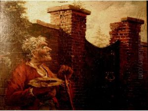 Beggar By A Gate by John Cranch