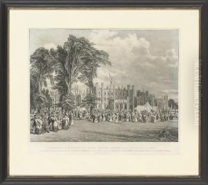 The Meeting Of The Royal British Bowmen by Frederick Crane