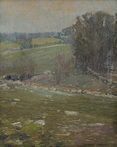 Landscape Of Pastures by Wilbur Crane