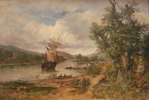 Landscape With River by James Hall Cranstoun