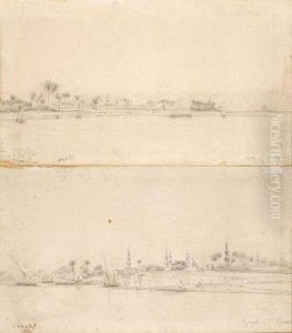 Akhim (ancienne Panopolis) by Louis Amable Crapelet