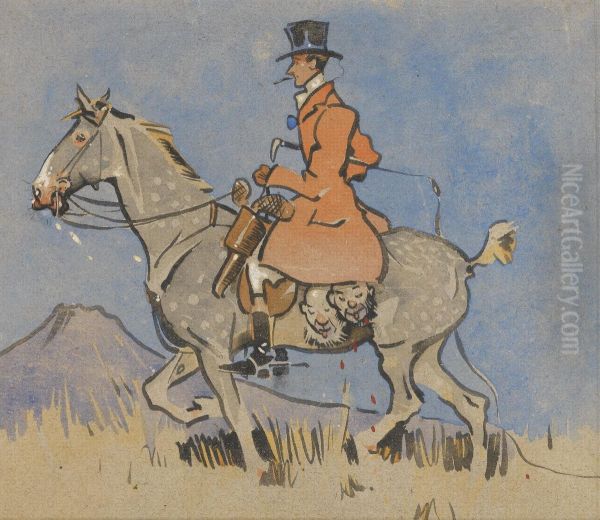 How Crawhall Pictured A Friend In The Boer War - view 1