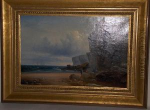 Northumbrian Coastal View by William Crawhall
