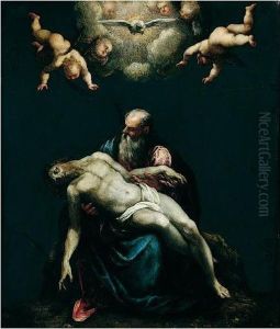 The Holy Trinity by Sante Creara