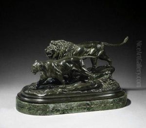 Pair Of Lions Pair Of Lions