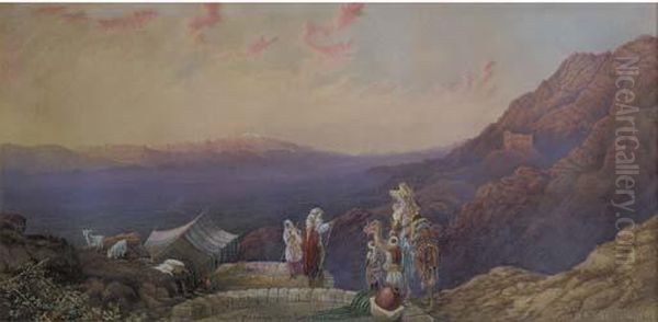 Mount Hermon From Lebanon - view 1