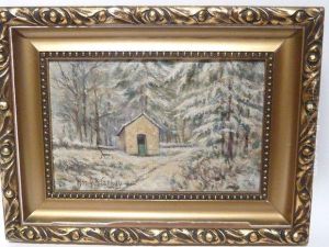 Paysage Enneige