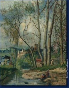 Vue De Franchimont by Gerard Crehay