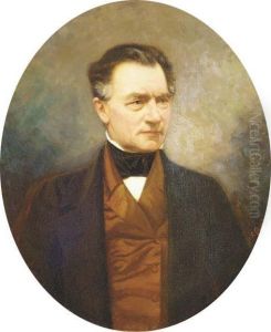 Portrait Of Dr. Halsted; And A Portrait Of His Wife