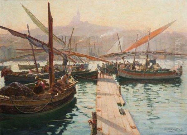 Ponton Sur Le Port De Marseille - view 1