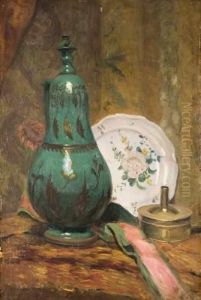 Nature Morte A L'assiette by Edouard Cremieux