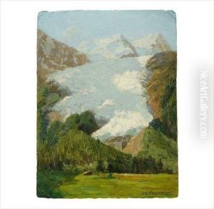Le Massif De Bossons by Edouard Cremieux