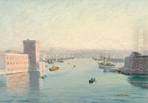 Le Port De Marseille by Edouard Cremieux