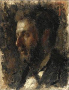 Ritratto Maschile by Tranquillo Cremona