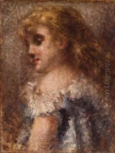Ritratto Di Luigia Alfieri by Tranquillo Cremona