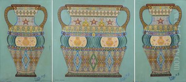 Tryptique Aux Vases - view 1