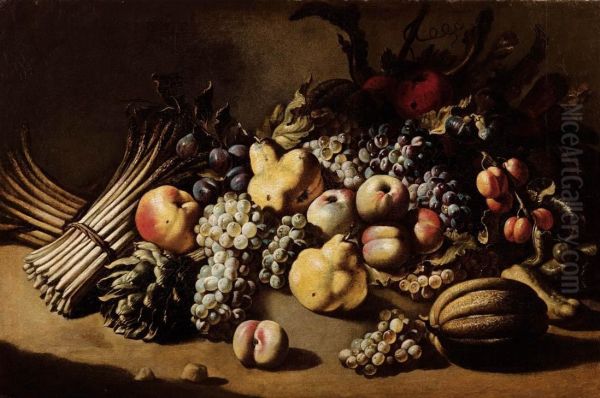 Natura Morta Di Frutta E Ortaggi - view 1