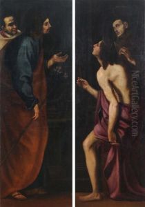 San Giovanni Battista E San Francesco by Daniele Crespi