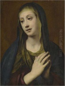 The Madonna At Prayer by Daniele Crespi