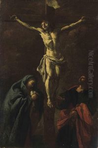 The Crucifixion by Giovanni Battista Crespi Il Cerano