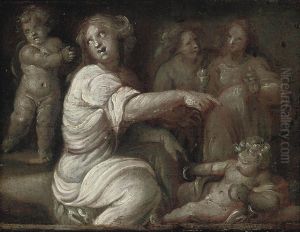 Allegorical Figures by Giovanni Battista Crespi Il Cerano