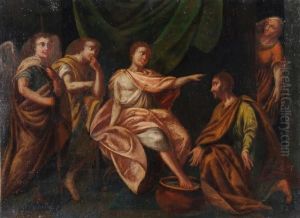 La Lavanda Dei Piedi by Giuseppe Maria Crespi