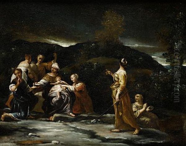 Jupiter Guarded By The Corybantes On The Island Of Crete - view 1