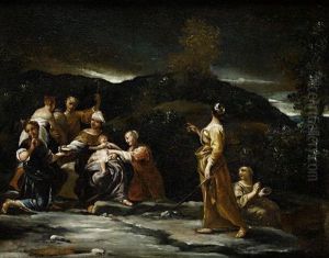 Jupiter Guarded By The Corybantes On The Island Of Crete by Giuseppe Maria Crespi