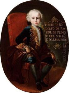 Ritratto Del Conte Rasinifanciullo by Luigi Crespi
