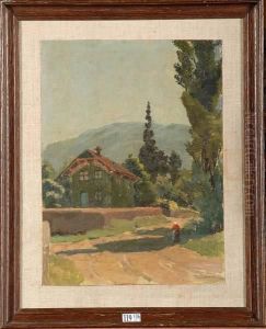 Paysage Anime by Adolphe Crespin