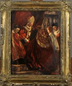 Le Cardinal Mercier by Louis Charles Crespin