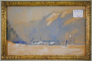 Paysage Montagneux by Louis Charles Crespin