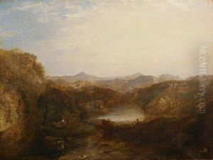 Welsh Cwm by Thomas Creswick
