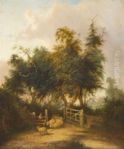 Sheep Herder by Thomas Creswick