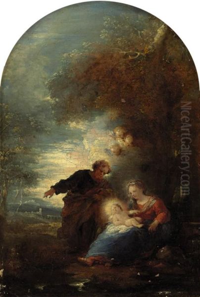 The Rest On The Flight Into Egypt - view 1