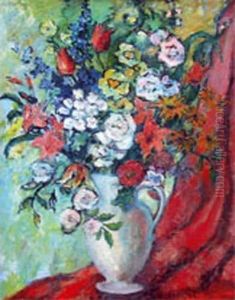 Bouquet De Fleurs by Rene Crevel