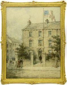 "old Bradford" Signed Watercolour. Measures 13½ X 10¼ Inches "old Bradford" Signed Watercolour. Measures 13½ X 10¼ Inches