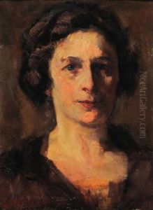 Ritratto Di Signora by Luigi Crisconio