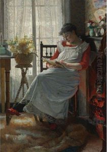 La Lectora (woman Reading) by Rojas Cristobal