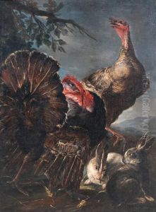 Tacchini E Conigli by Angelo Maria Crivelli, Il Crivellone