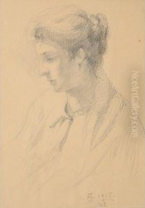Volto Di Donna by Bruno Croatto