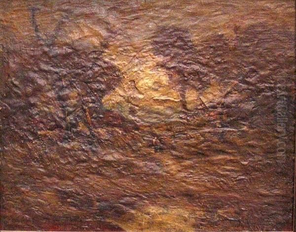 Two Figures On A Path - view 1