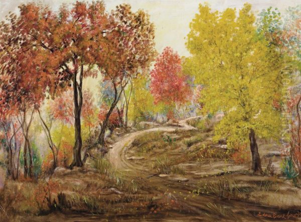Autumn, Path Through The Woods - view 1