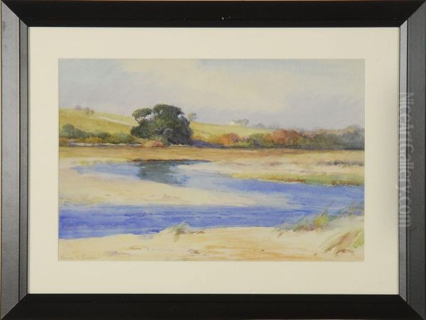 Landscape With Winding Marsh - view 1