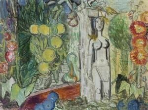 "stefulas Garten". by Paul Eduard Crodel