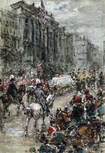 The Funeral Of Queen Victoria - view 1