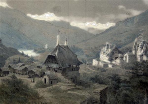 Canton Wallis, Rhone - view 1